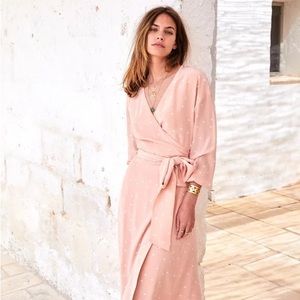 Sézane silk dress Laurette